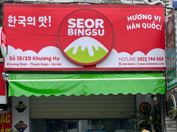 quán bingsu Hà Nội