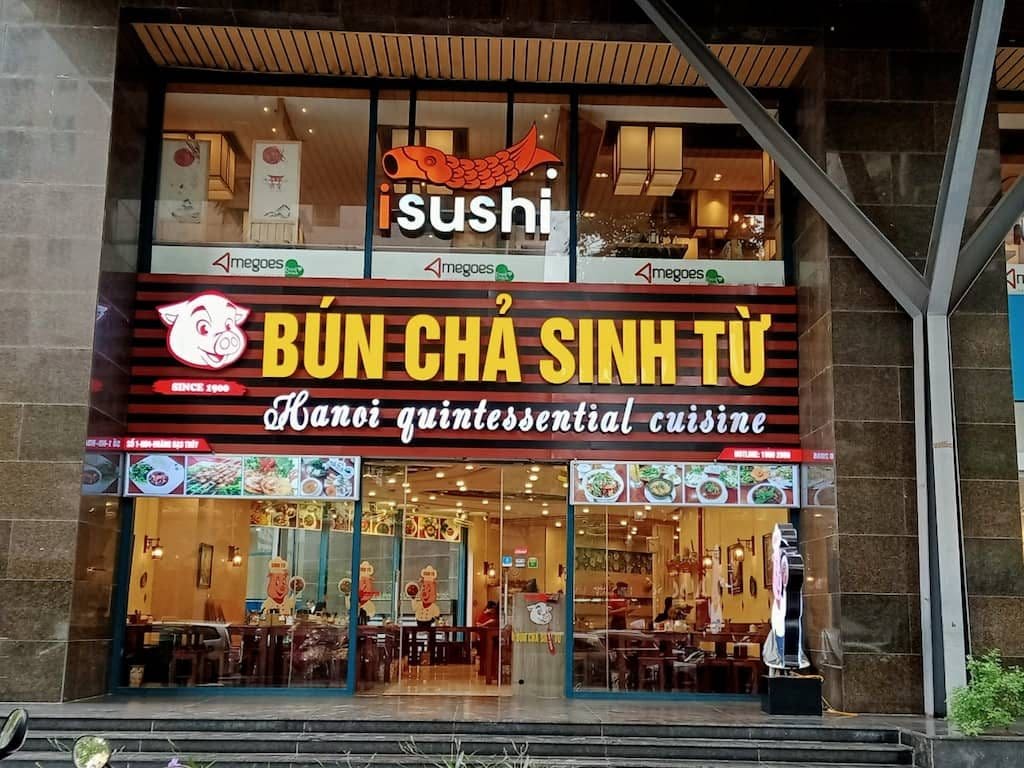 Quán bún chả Hà Nội