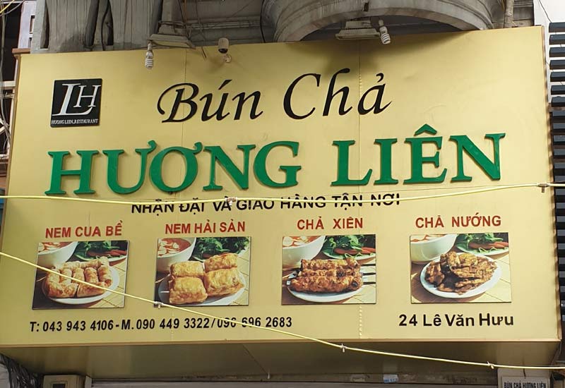 Quán bún chả Hà Nội 