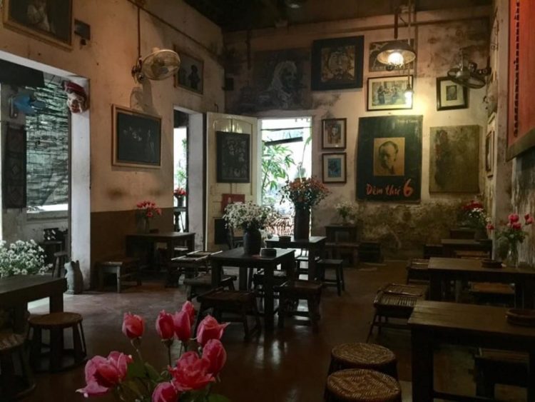 Quán cafe vintage Hà Nội